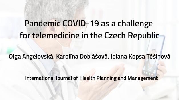 Článek v Internatinal Journal of  Health Planning and Management 