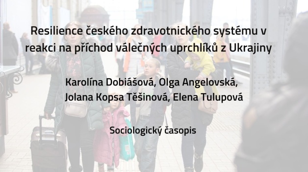 Článek v Sociologickém časopise